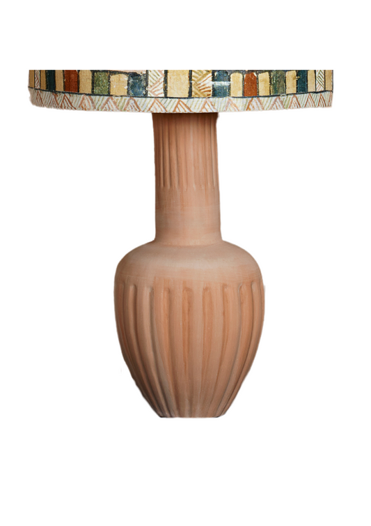 Handmade Terracotta Lamp Base