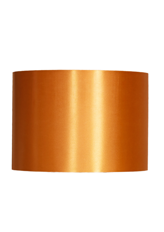 Silk Orange Lampshade